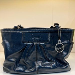 Coach Ashley Patent Leather Satchel